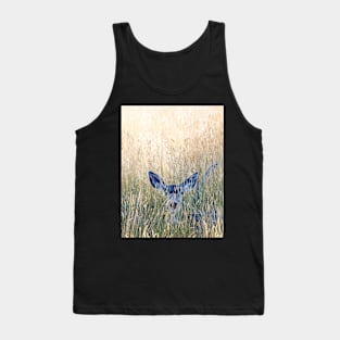 Hiding in the tall grass. Tank Top